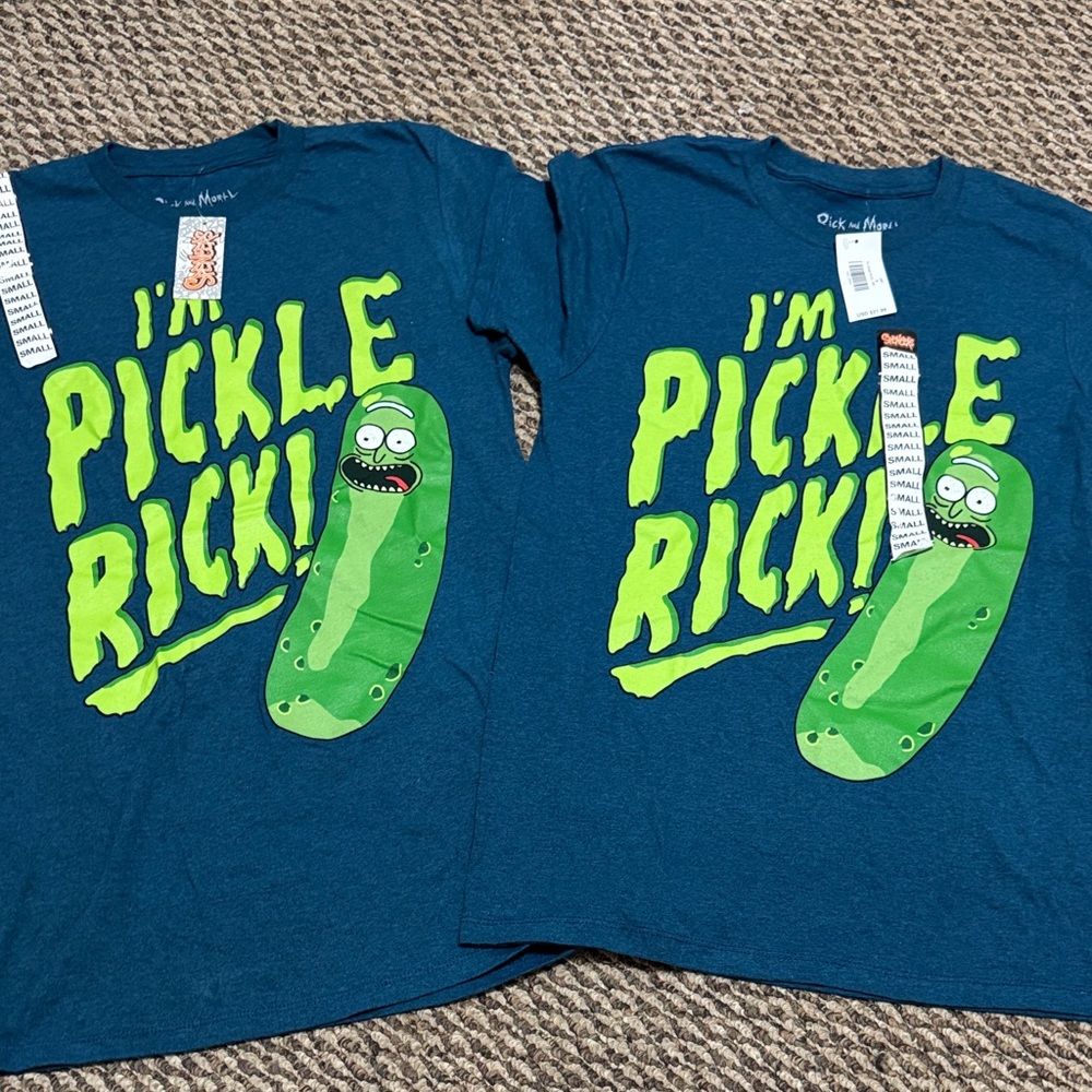 NWT I’m Pickle Rick Men's T-Shirt two shirts